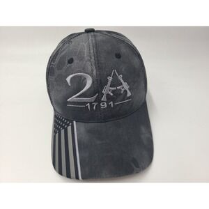 Kryptek Camo 2A 1791 2nd Amendment Strapback Adjustable Hat Cap United States